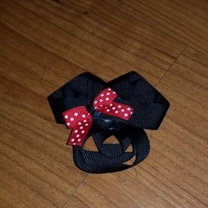 Minni mouse hair clip